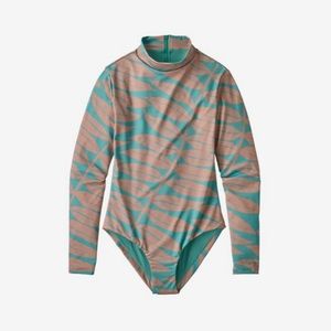 Patagonia Long-Sleeved Swell Seeker One-Piece Swimsuit